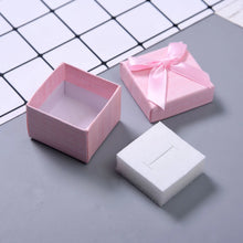 Jewelry Organizer Box Butterfly Bow pattern gift box for Engagement Ring Earrings Necklace Bracelet Display Packaging Gift