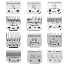 Detachable Pet Dog Grooming Clipper Ceramic Edge Blade Compatible with most Andis,Oster A5,Wahl KM10 Series Clippers