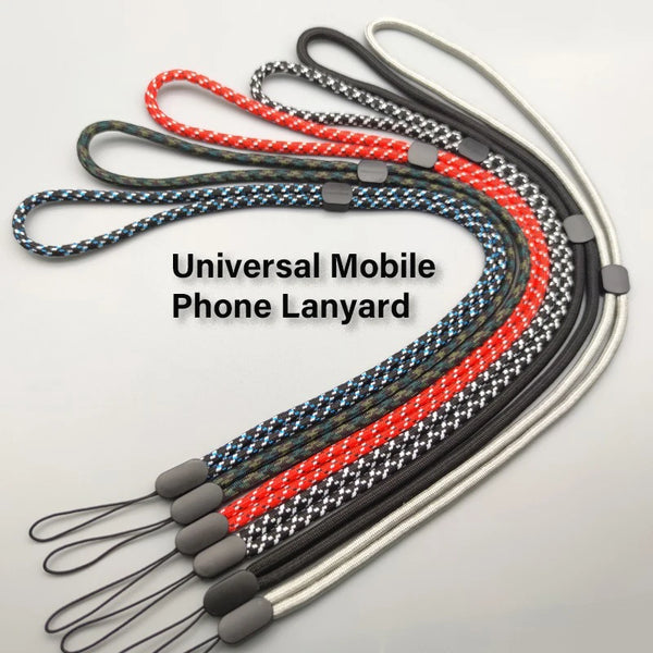 Cordón universal ajustable para teléfono móvil, correa de seguridad anticaída para funda de smartphone, accesorios para iPhone 12 13 14 Xiaomi