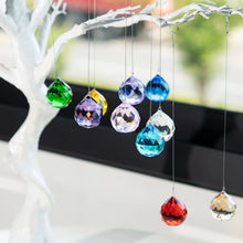 Faceted Glass Crystal Ball Prism Suncatcher Pendant for Hanging Decor - image 6