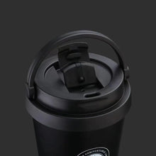 16Oz InsulatedCoffeeCupCoffeeThermosFlask with Leak Proof Lid AndHandle 304 Material Double Wall Insulation and Leak ProofDesign