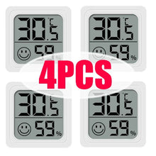 LCD Digital Thermometer Hygrometer Indoor Room Electronic Temperature Humidity Meter Sensor Gauge Weather Station for Home
