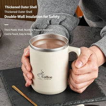 Milk Coffee Cup Stainless Steel Double Wall Thermal Insulated Water Cups and Mugs Metal Coffee Cup Mug
