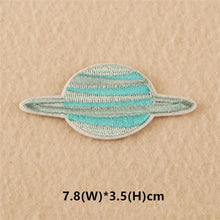 UFO Alien Rocket Space Patch for Clothing Punk Embroidered Patches On Clothes DIY Parches Applique