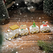 Christmas Decorations Train Xmas Tree Ornaments Holiday Party Home New Year 2026 Decor Navidad Gift Window Display Props
