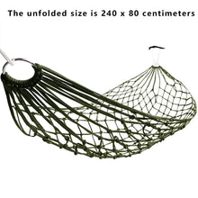 Garden Outdoor Thickened Nylon Rope Hammock Indoor Mesh Hammock Portable Simple Hammock Swing Chair