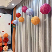 15/20/25/30/40cm Chinese Hollow Out Paper Lanterns Wedding Lanterns Paper Lampshade Holiday Party Supplies Children DIY Lantern