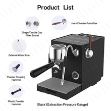 CAFOVO E120 Semi-automatic Espresso Machine ULKA Pump 9Bar OPV System 3 Boiler with OLED Display for Cafe Coffee Maker 220V
