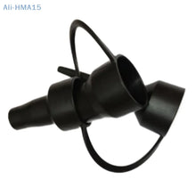 Adaptador de boquilla para inflador de aire, boquillas de repuesto para bomba, 3 tamaños, color negro