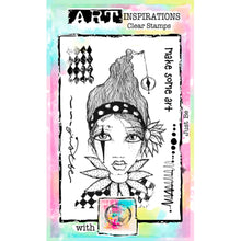 Journal Face Doodle Girl Clear Stamps DIY Scrapbook Diary Greeting Card Decoration Handmade Embossing Template Mould