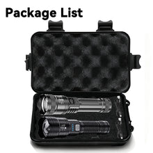 High Strong Power Led Flashlights 2000LM Tactical Torch with Display Light USB Charging Camping Fishing Emergency Zoom Lantern