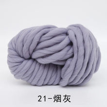 250g/roll Super Thick Natural Merino Wool Chunky Yarn DIY Hat Scarf Bib Wool Hand-knitted Blanket Thick Yarn for Knitting Wool