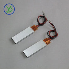 60x21mm 12V~220V Constant Temperature Ceramic PTC Heating Sheet Aluminum Shell Heating Plate 70~270℃ Electric Heater Accessorie
