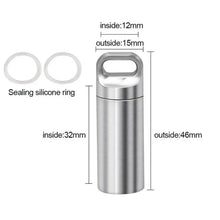 Capsule Waterproof Hiking Box Survive Outdoor Dry Bottle Seal Trunk Container Case Holder Storage Camp Medicine Match Pill