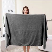 Toalla de baño de microfibra extragrande y gruesa, superabsorbente y de secado rápido, multiusos para viajes, deportes y spa.