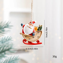 Christmas Tree Decorations Christmas Resin Pendant Ornaments Home Decor DIY Gifts DIY Handmade Jewelry