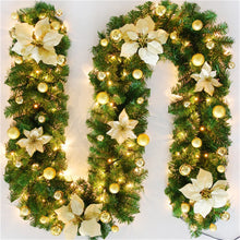 2.7m LED Christmas Garland with Lights for Mantel, Fireplace, Stairs and Door - image 7