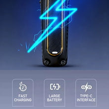 kemei Usb Rechargeable Hair Clippers Dlc Blade Cordless Electric Hair Trimmer Men Barber KM-2350