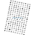 Clear Transparent Light Switchs Label Sticker Waterproof Switchs Panel Labels
