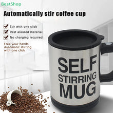 ★★★Stainless Steel Electric Mixing Cup Automatic Self Stirring Mug 400ml, Coffee Milk Drink Mug Blender