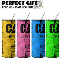 20oz Engine Oil Filter Stainless Steel Vacuum Insulated Tumbler Cup with Straw Engineer Gift for Cold Hot Drink Flask Reusable