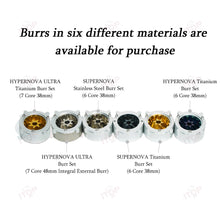 ITOP 48mm Seven-Core Burr Set for ITOP 03 Electric Coffee Grinder, VS3 Espresso