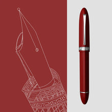 Pluma estilográfica de resina con émbolo triangular Majohn V60, punta EF/F, pluma de escritura, suministros de papelería para escuela, oficina y negocios, pluma de regalo