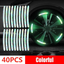 Reflective Wheel Rim Stickers for Car, Motorcycle and Bike, 20 or 40 Pcs - image 10