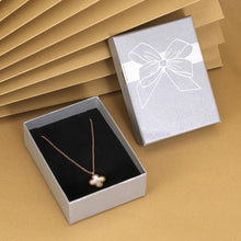Jewelry Organizer Box Butterfly Bow pattern gift box for Engagement Ring Earrings Necklace Bracelet Display Packaging Gift