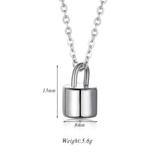 Colgante de mini urna de cremación de acero inoxidable con forma de corazón/cruz/estrella/candado para collar/pulsera, joyería conmemorativa al por mayor