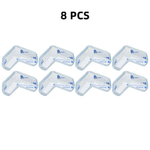 4/8/10/12Pcs Baby Safety Silicone Protector Table Corner Edge Protection Cover Transparent Anti Collision Soft Guard Home Tool