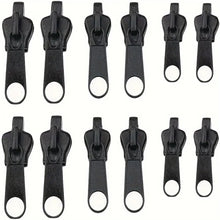 6/12/24pcs, universal design and various sizes of instant zipper repair kit, DIY sewing zipper repair kit, zipper replacement
