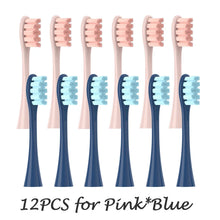 12PCS Vacuum Sealed Packed Replacement Brush Heads for Oclean X PRO/ Z1/ F1/ One/ Air 2 /SE Soft DuPont Deep Cleaning Nozzles