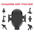 Car Mount Accessories Universal Rotatable Car Phone Holder Parts Compatible with Devices 5-9cm in Width For 17mm Ball Head Base