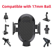 Car Mount Accessories Universal Rotatable Car Phone Holder Parts Compatible with Devices 5-9cm in Width For 17mm Ball Head Base