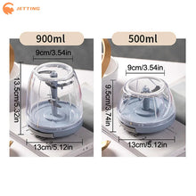 1PCS 500/900ML Manual Meat Mincer Garlic Chopper Rotate Garlic Press Crusher Vegetable Onion Cutter