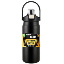 Portable Thermos with Straw 304 Stainless Steel Thermal Mug Tumbler Coffee Cup Sports Vacuum Flasks Cold and Hot Water Bottle