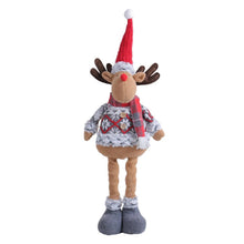 casa decoração decoracion casa Home decoration Christmas Santa Snowman-Reindeer Christmas Decoration Leg Table Mantel Decoration