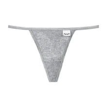 Tanga deportivo de algodón para mujer, lencería sexy, bragas sencillas, ropa interior femenina, tanga de hilo, calzoncillos transpirables