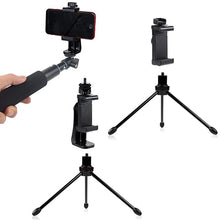 Photo Vlog Filming Accessories Portable Tripod Mount Cell Phone Clip For All Smartphones And Tripods Office Desk Live Broadcast
