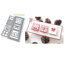 2021 Christmas Metal Cutting Dies diy Scrapbooking Photo Album Decorative Embossing Paper Card Crafts Die