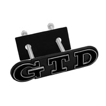 3D Metal GTD Front Grille Badge Emblem Sticker for Polo Golf 5 6 7 CC Passat Jetta MK4 MK5 MK6 Car Styling