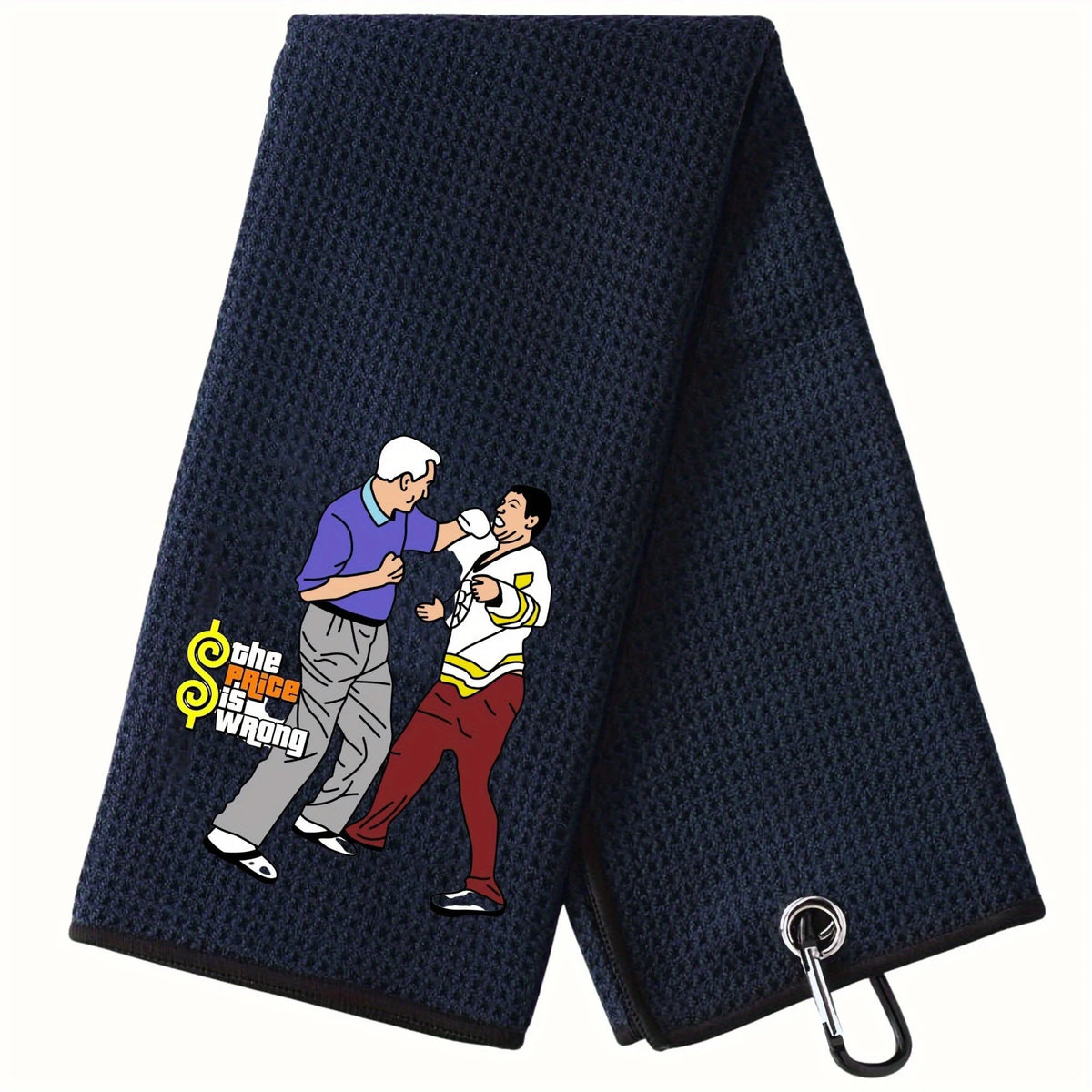 Happy Gilmore Funny Waffle Golf Towel Large 16x24 Clean Golf Club Ball Premium Strength Ultra Absorbent Gear Happy Men Gilmore