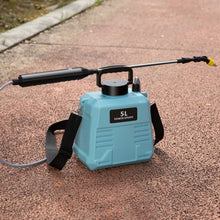 5/8L Electric Sprayer Rechargeable Plant Sprayer Watering Can With Spray Gun High Pressure Garden Sprayer Irrigation Tools