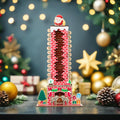 Christmas Advent Calendar Wooden Desktop Christmas Ornament for Home Holiday Party Living Room Decors calendario de adviento