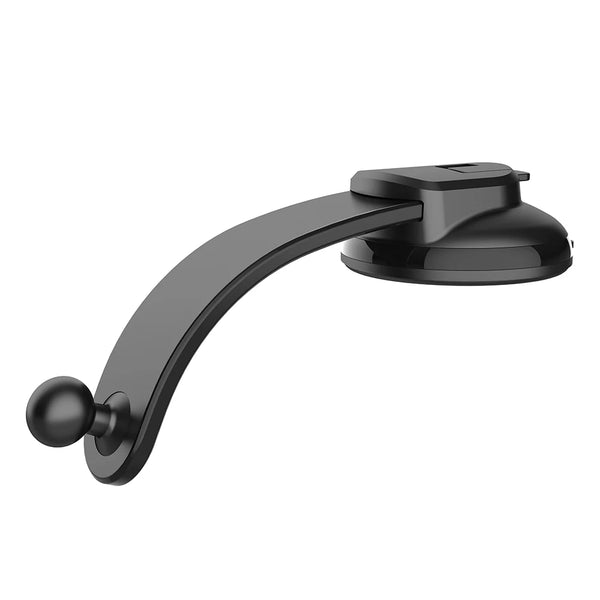 Accesorios: Soporte para teléfono móvil para coche con ventosa, brazo telescópico de bola universal de 17 mm, plegable