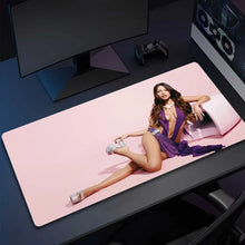 E-Emilia Singer Mernes .mp3 Mousepad Computer Office Game Table Mats XXL Rubber Anti-slip Gaming Keyboard Long Desk Pads