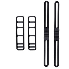 Bicycles Silicones Strap Mount Strap, Cycling Flashlight Mount Fixing Tie Strap for Handlebars Light 24BD