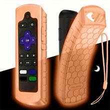1/2/3 piece of luminous silicone universal remote control set with hanging rope suitable for TCL Hisense Roku TV remote control