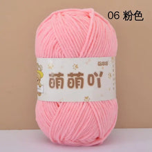 50g/Pc Chenille Yarn Matte Crocheting Doll bag Thread Handmade Crochet Knitted Material Small Ice Stripe line knit sweater hat